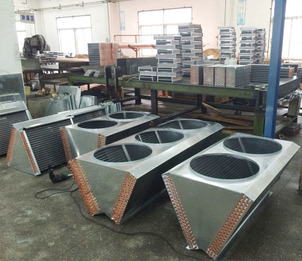 翅片式換熱器生產車間